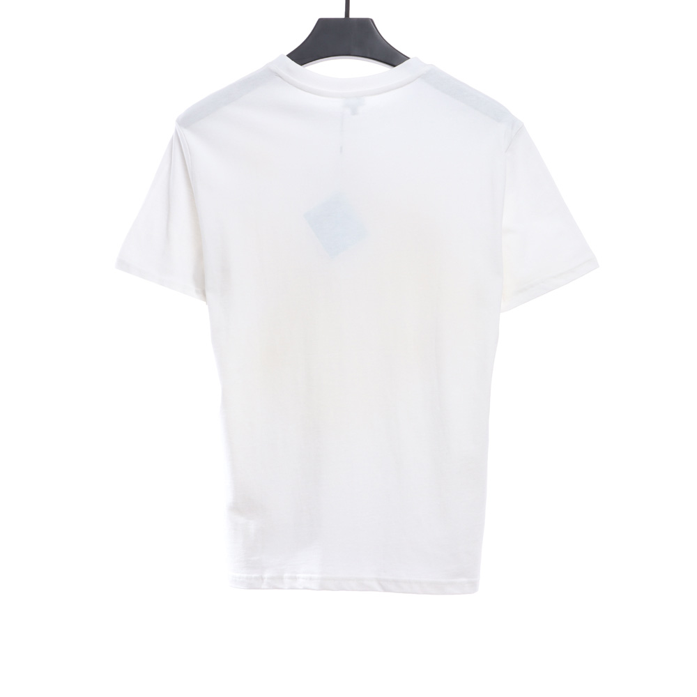 Loewe floral embroidery short sleeves