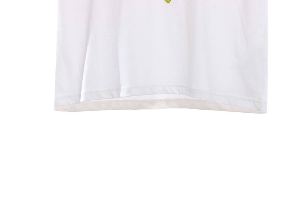 Loewe floral embroidery short sleeves