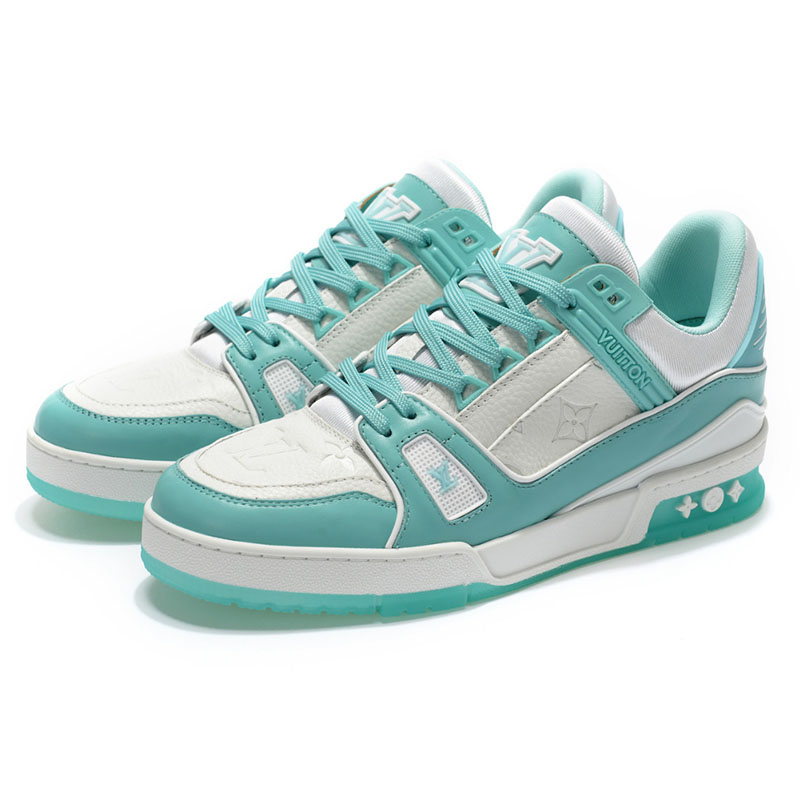 Louis Vuitton LV Trainer Green White