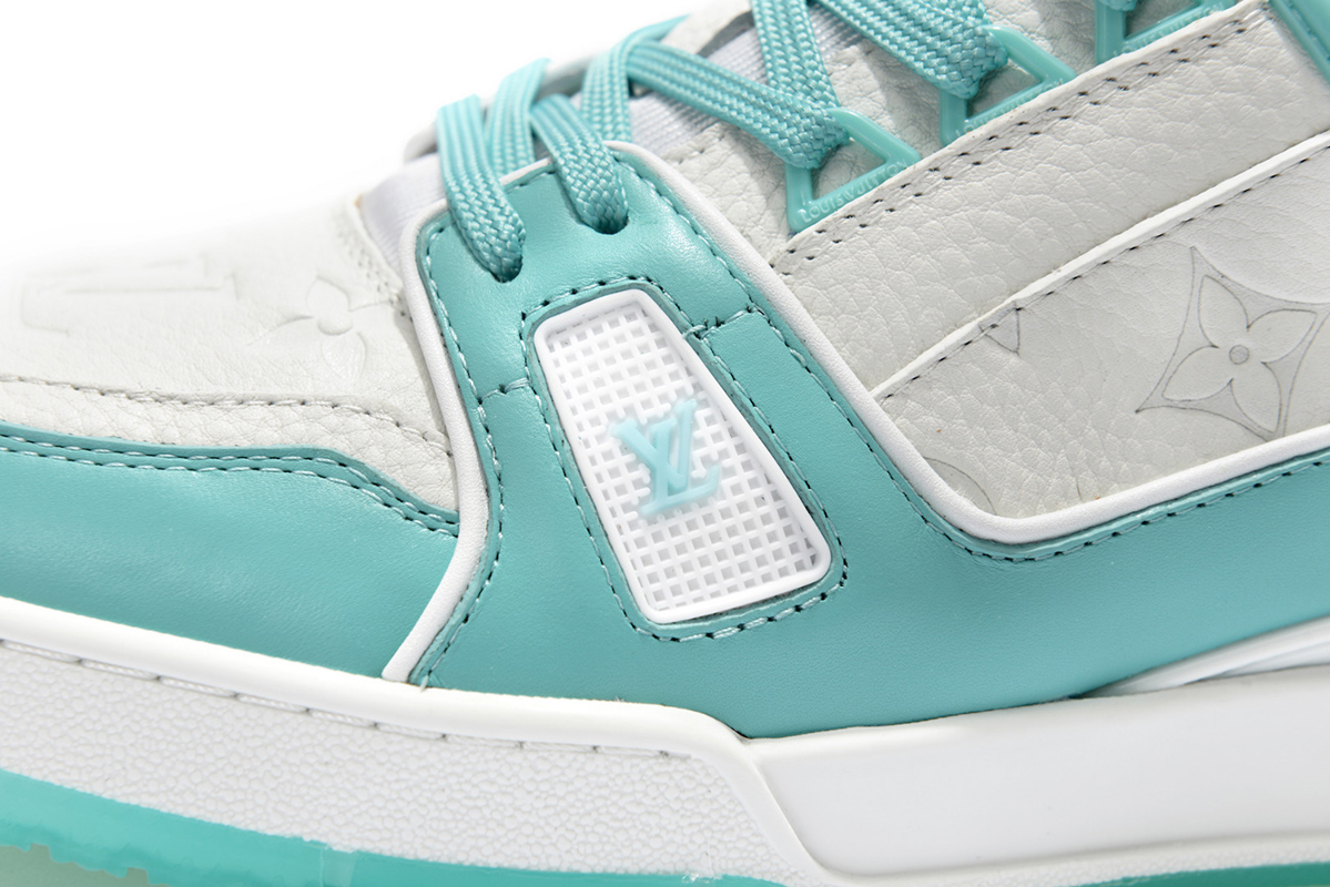 Louis Vuitton LV Trainer Green White