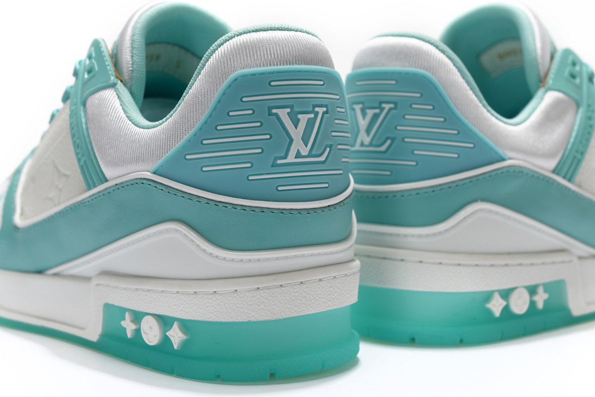 Louis Vuitton LV Trainer Green White