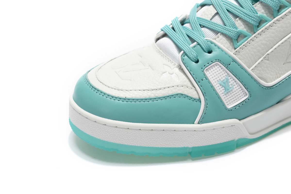 Louis Vuitton LV Trainer Green White