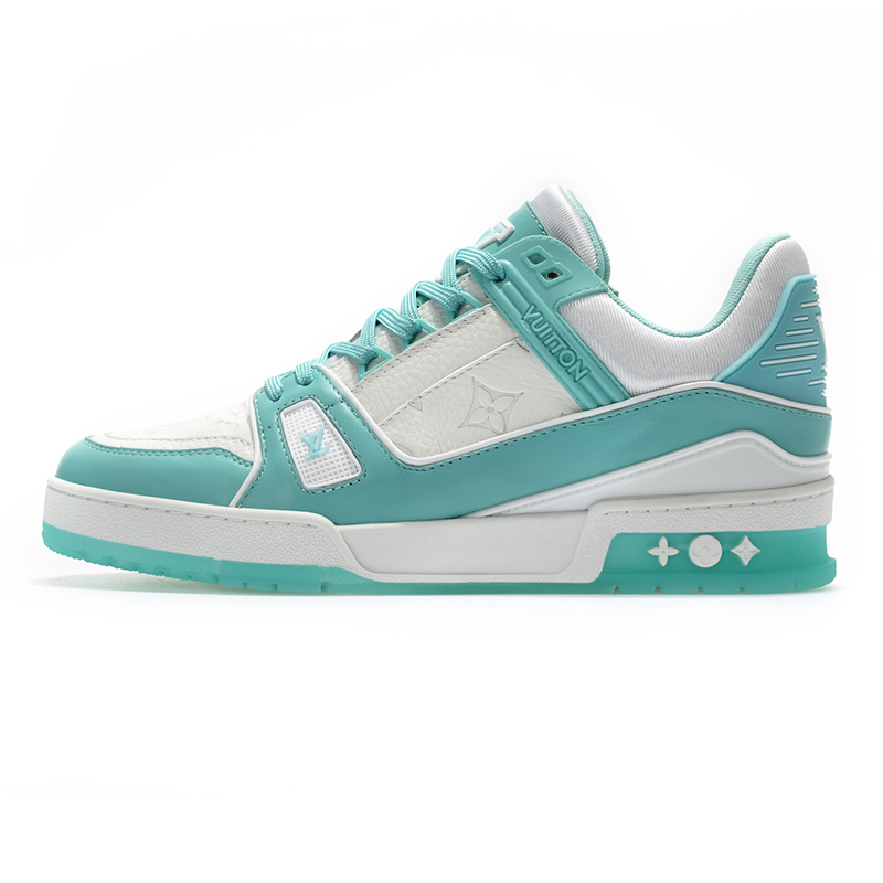 Louis Vuitton LV Trainer Green White