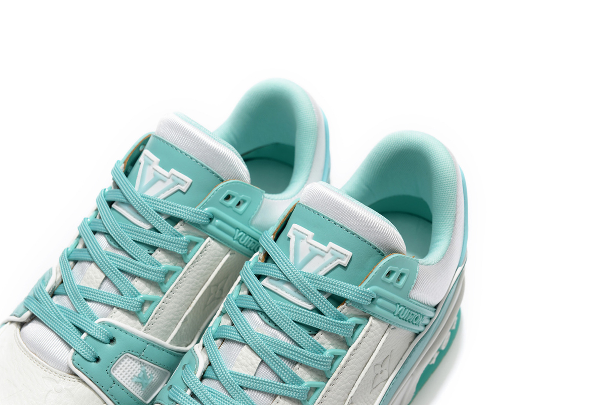 Louis Vuitton LV Trainer Green White