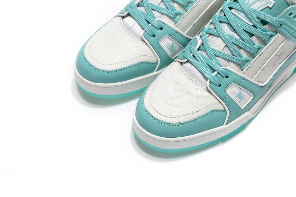 Louis Vuitton LV Trainer Green White