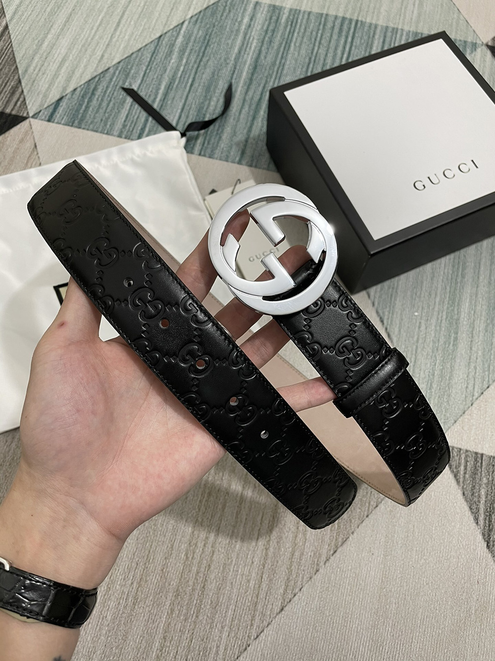 Gucci Belts 630741 4cm