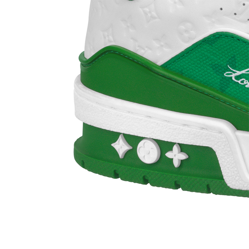 Louis Vuitton Trainer #54 Signature Green White