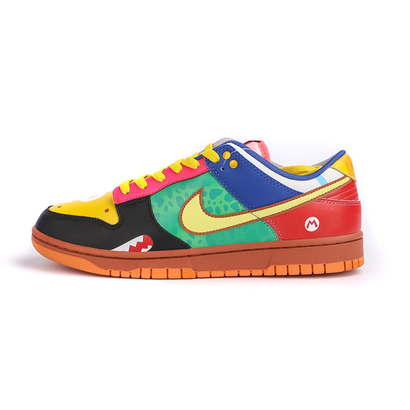 Nike Dunk Low "What the Super Mario" Custom