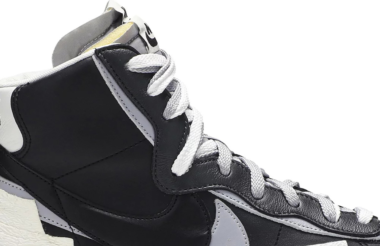 sacai x Blazer Mid ''Black Grey''