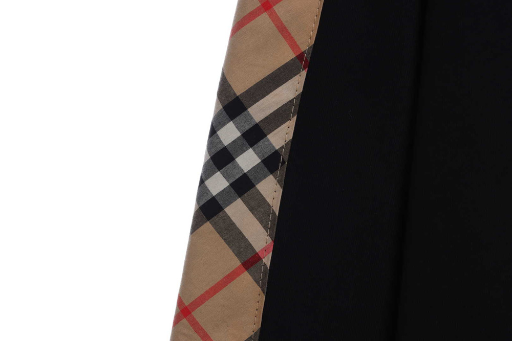 Burberry Classic Check Stripe Sweatshirt With Side Sides