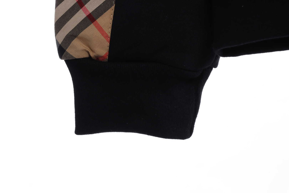 Burberry Classic Check Stripe Sweatshirt With Side Sides