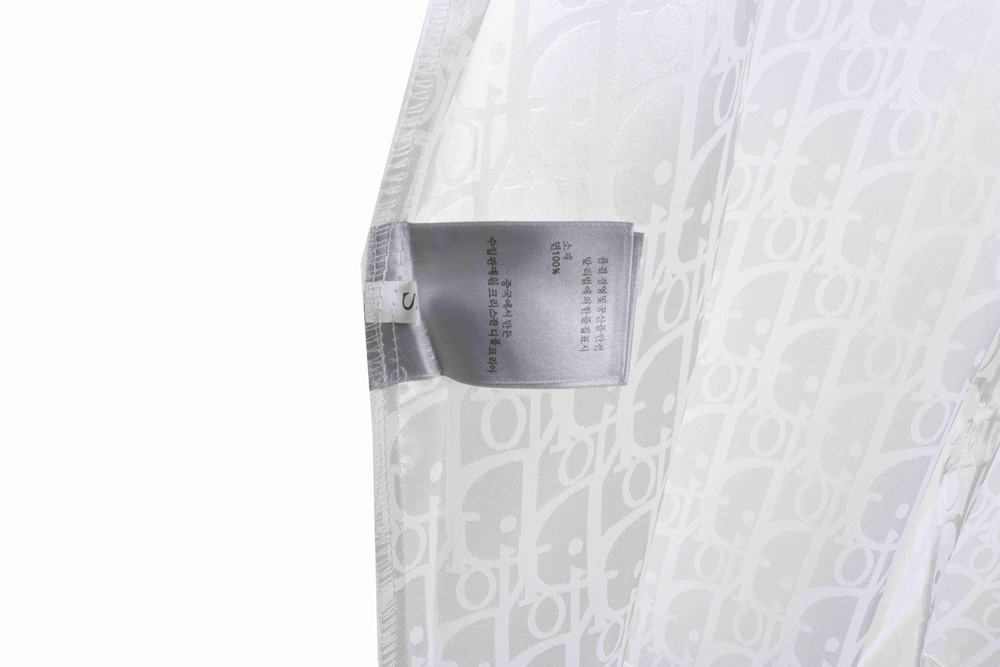 Dior shadow jacquard all over print shirt