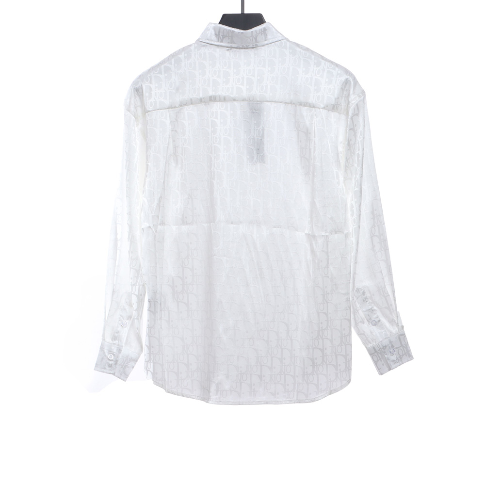 Dior shadow jacquard all over print shirt