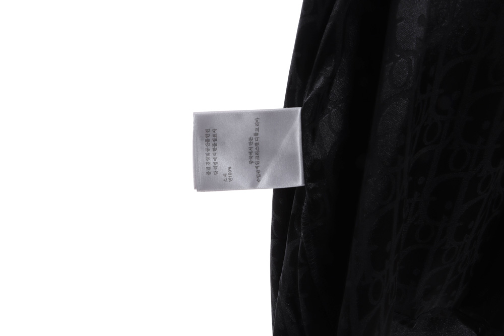 Dior dark pattern jacquard all over print shirt_CM_1