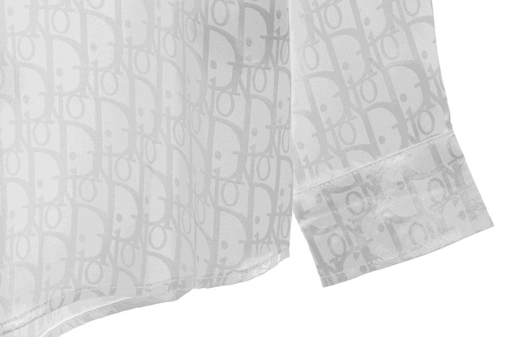 Dior shadow jacquard all over print shirt