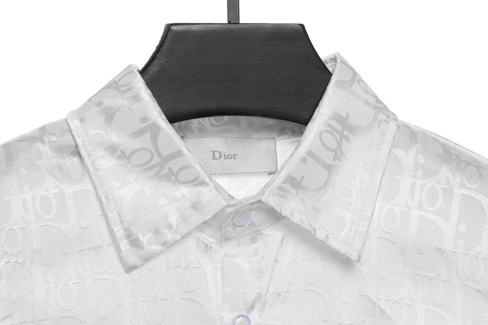 Dior shadow jacquard all over print shirt