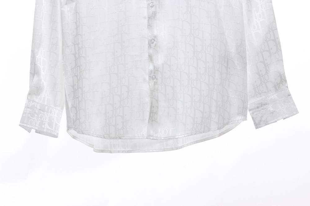 Dior shadow jacquard all over print shirt