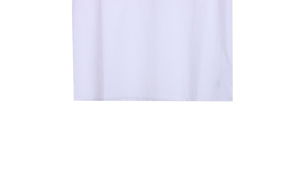 LV classic simple slogan print short sleeves