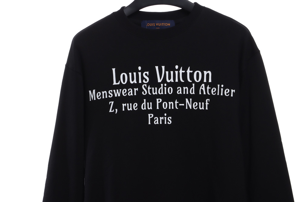 LV classic slogan print sweatshirt