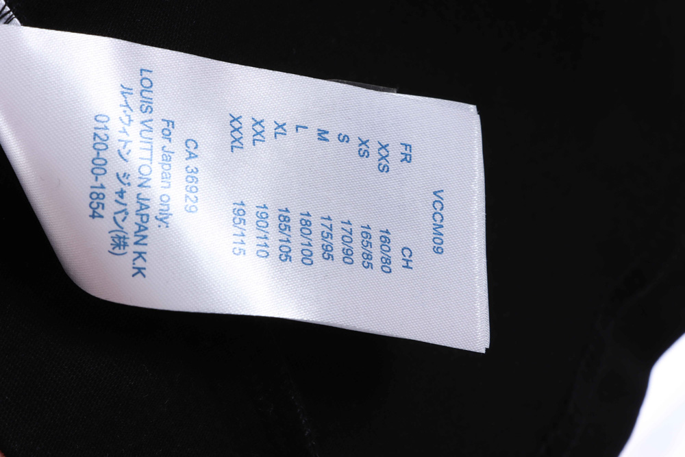LV Classic Simple Slogan Print Short Sleeve_CM_1