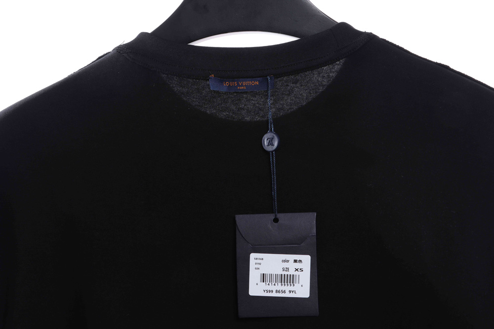 LV graffiti astronaut print short sleeve_CM_1