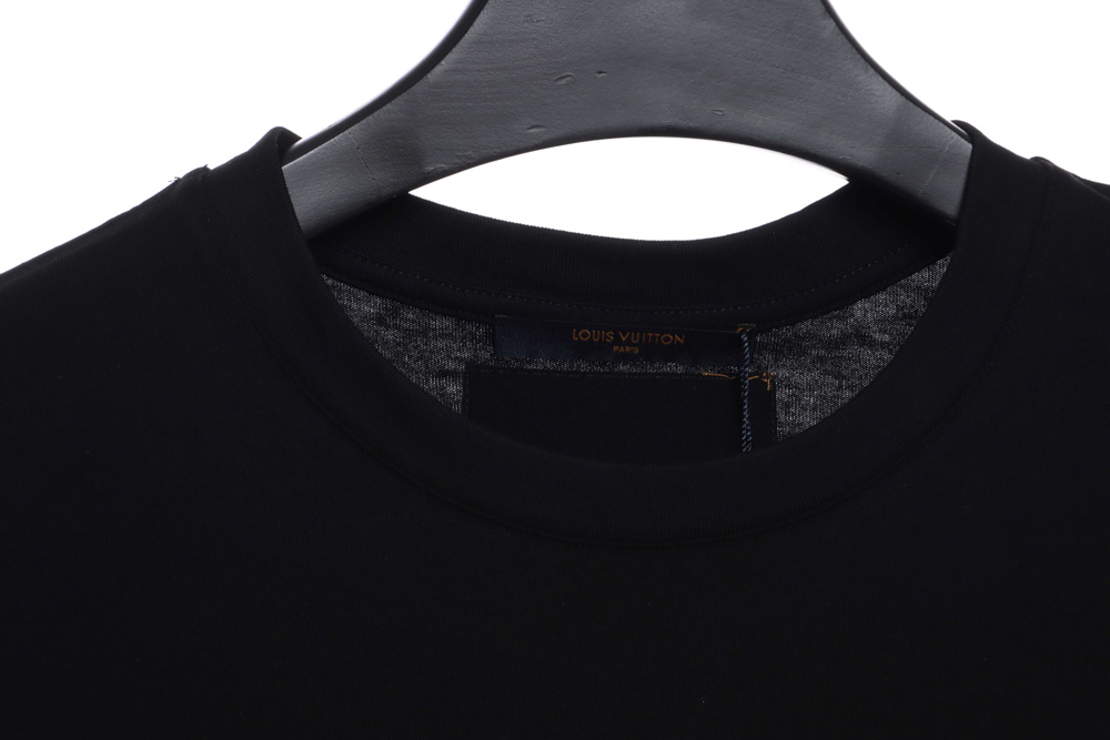 LV Classic Simple Slogan Print Short Sleeve_CM_1