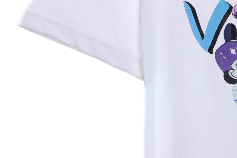 LV Graffiti Astronaut Print Short Sleeves