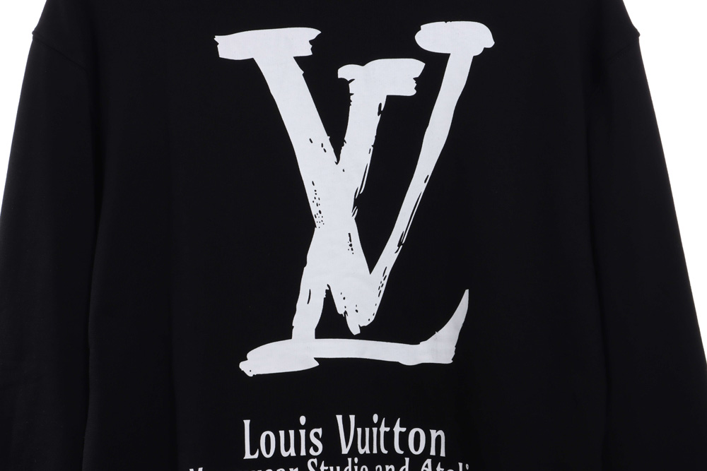 LV classic slogan print sweatshirt
