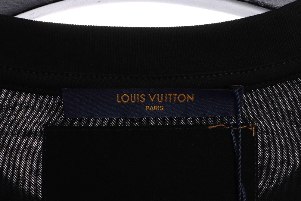 LV Classic Simple Slogan Print Short Sleeve_CM_1