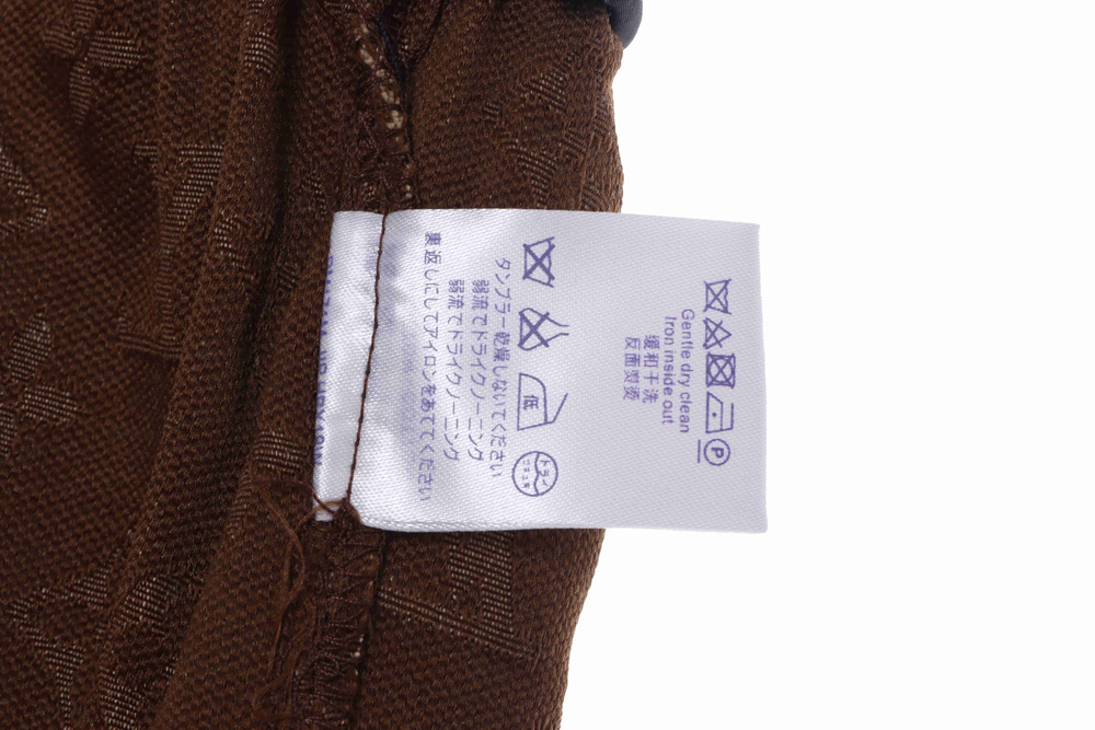 LV allover jacquard denim shorts