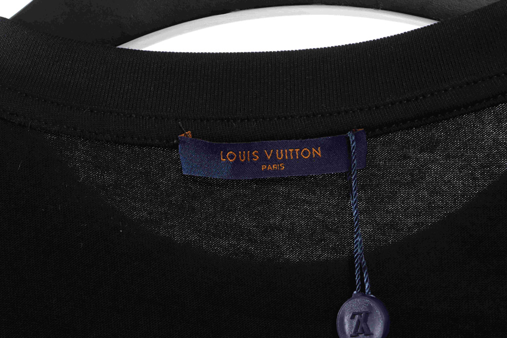 LV graffiti astronaut print short sleeve_CM_1