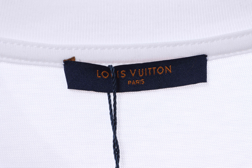 LV Graffiti Astronaut Print Short Sleeves