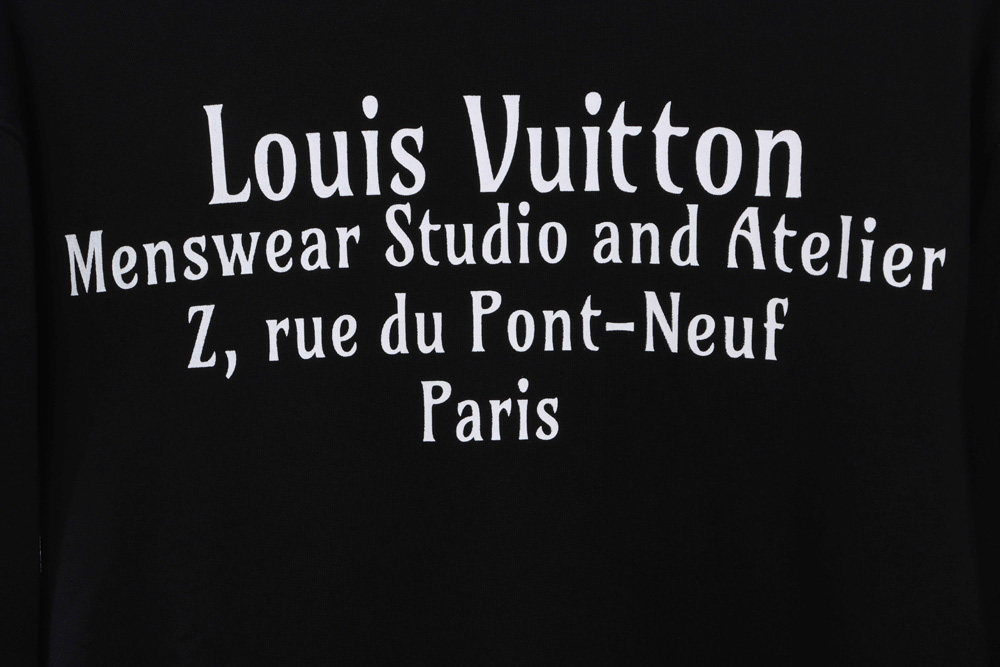 LV classic slogan print sweatshirt