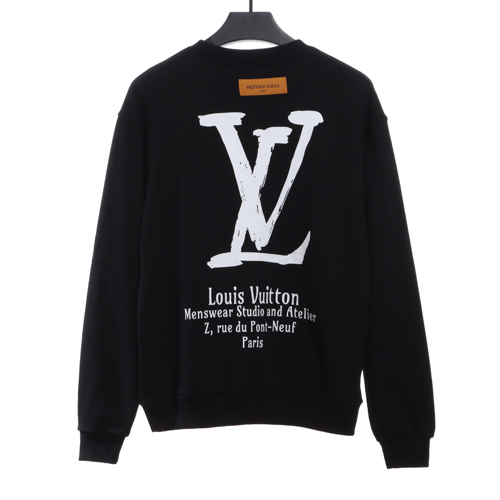LV classic slogan print sweatshirt