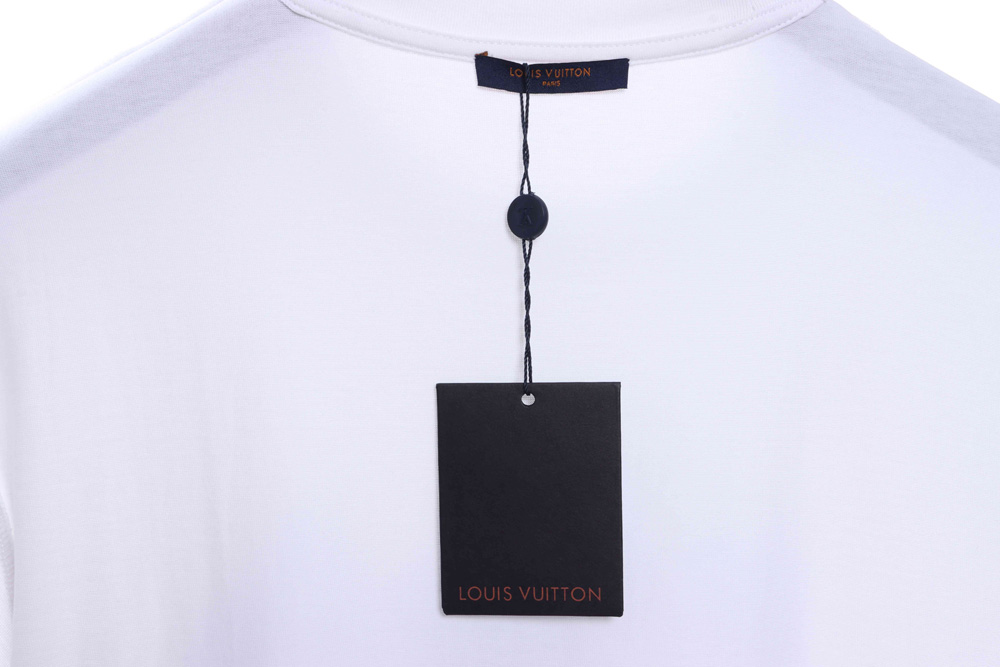 LV Graffiti Astronaut Print Short Sleeves