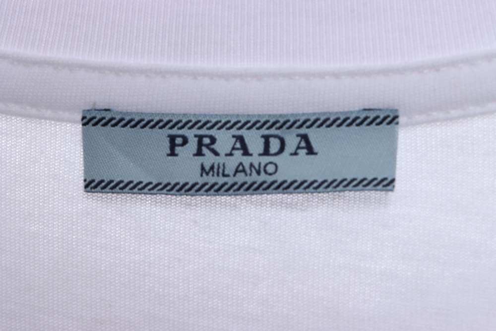 Prada chest logo triangle short sleeves
