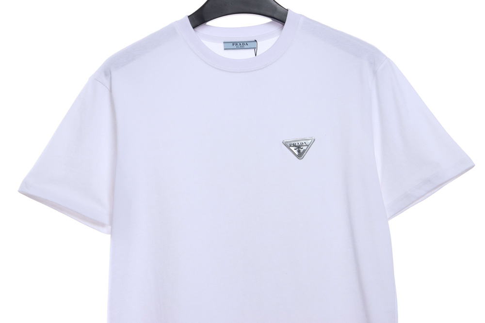 Prada chest logo triangle short sleeves