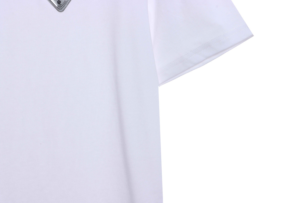 Prada chest logo triangle short sleeves