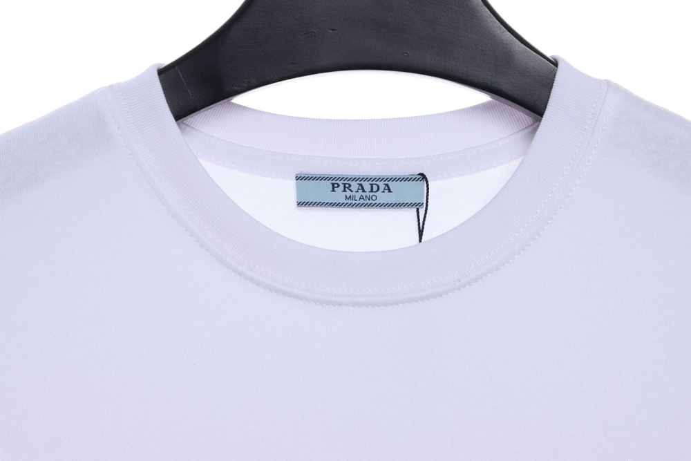 Prada chest logo triangle short sleeves