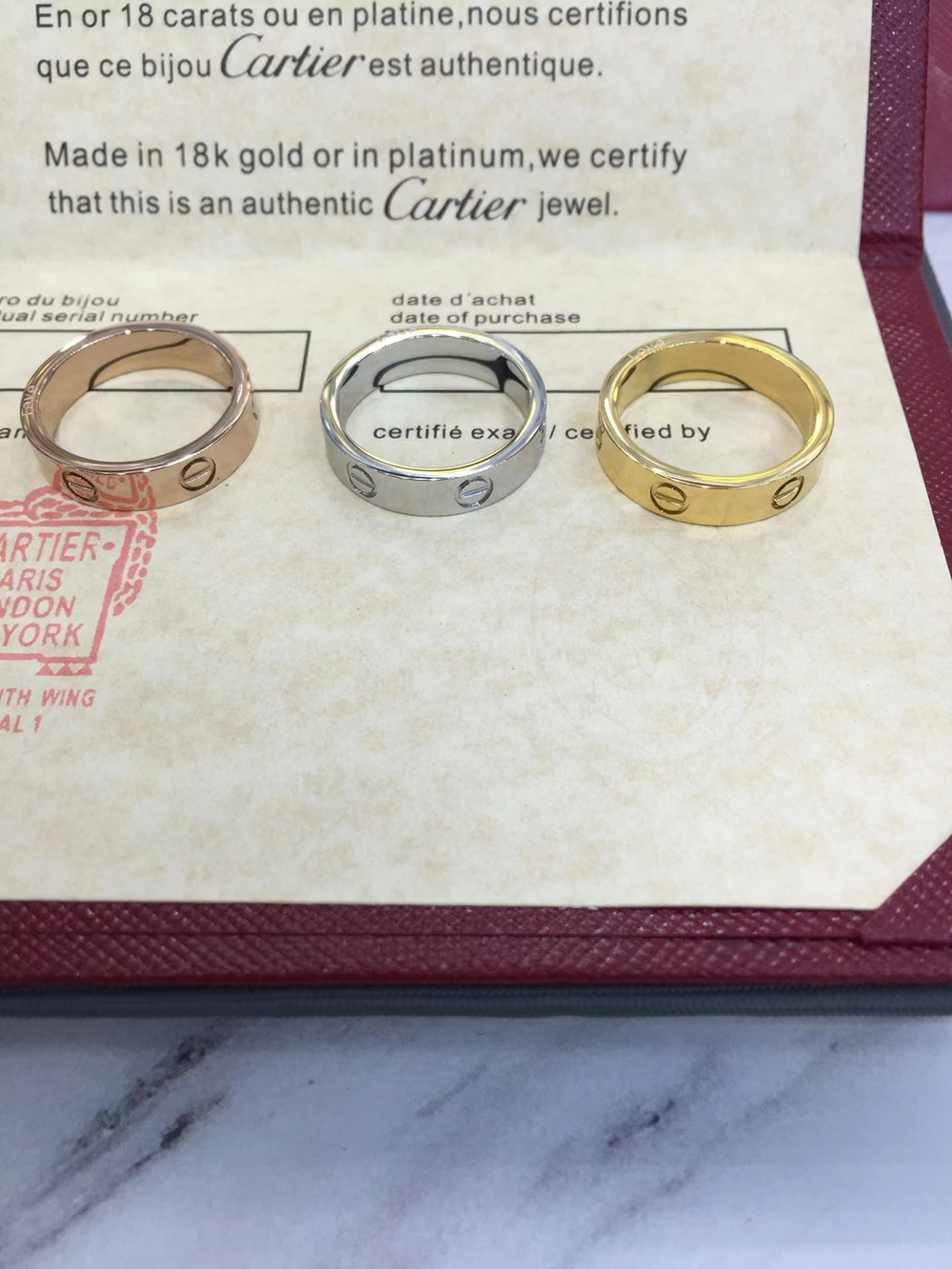 Cartier rings love