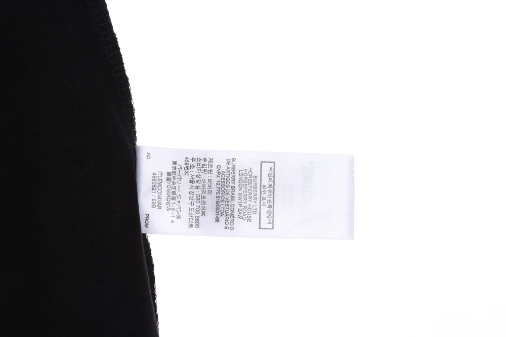 Burberry back full print TB short sleeves