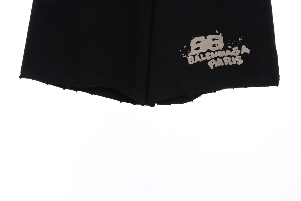 Balenciaga HAND double B graffiti shorts