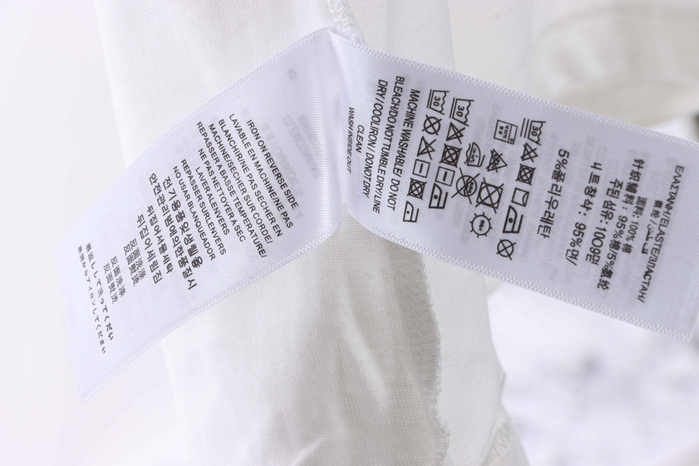 Balenciaga joint SUP letter gradient short sleeves