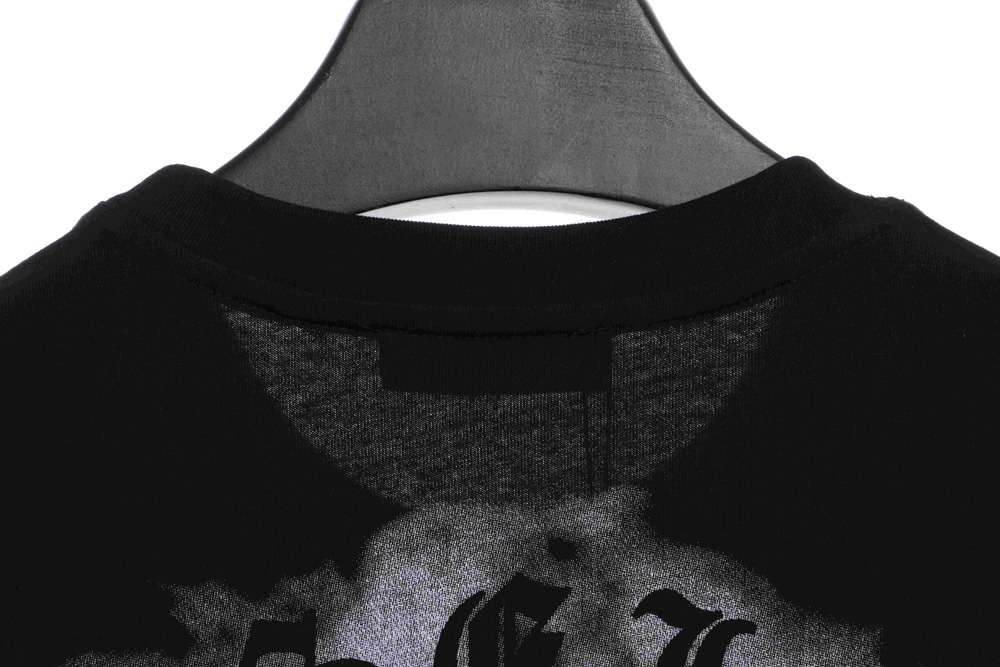 Chrome Heart Cross Horseshoe Print Short Sleeve_CM_1