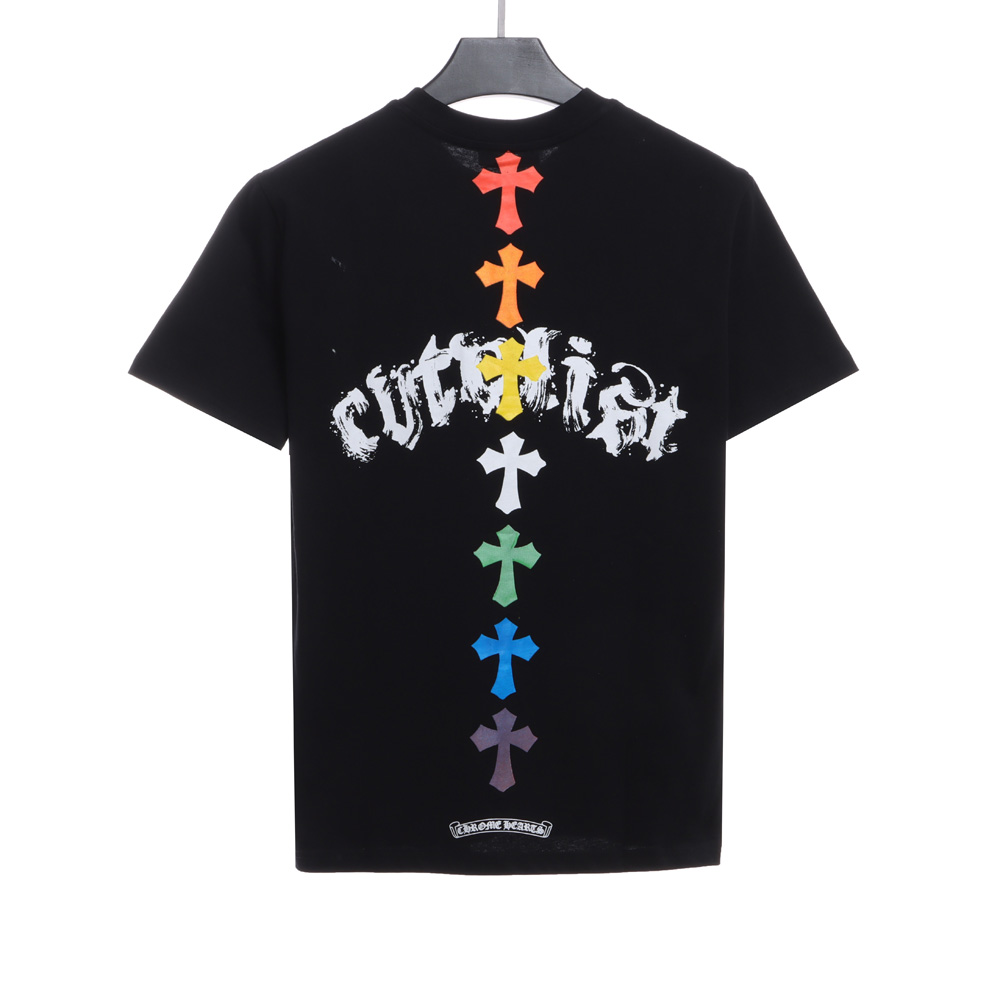 Chrome Hearts graffiti signature short sleeves_CM_1