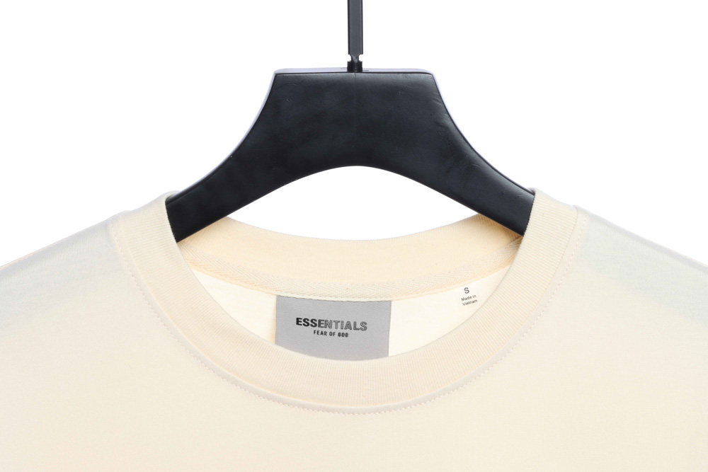 Double line back silicone letter short sleeve