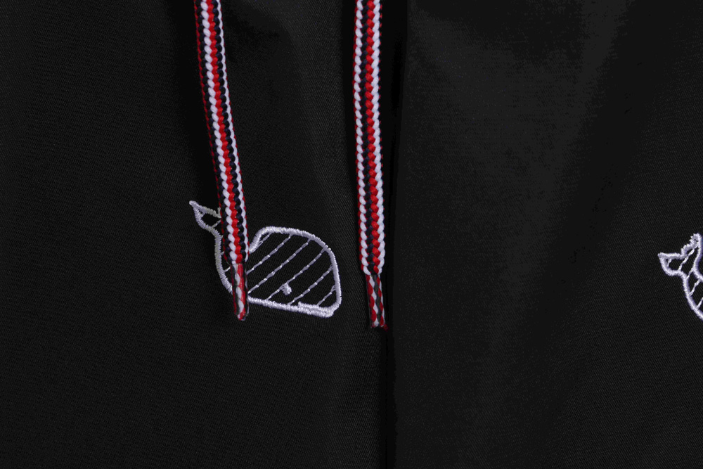 TB whale sailing embroidered graphic shorts