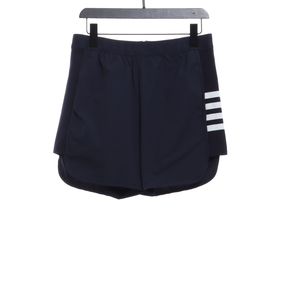 TB side ribbed four-bar quick-dry shorts