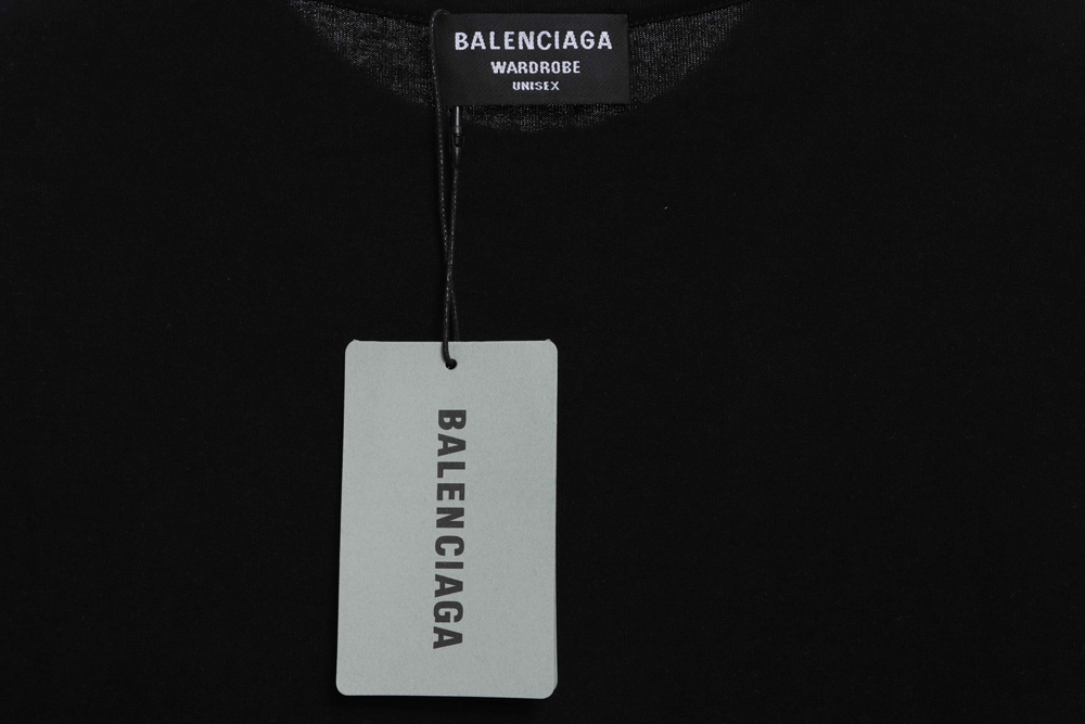 Balenciaga joint SUP red graffiti short sleeves