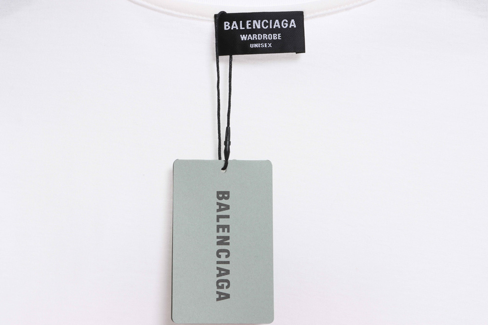 Balenciaga joint SUP red graffiti short sleeve_CM_1